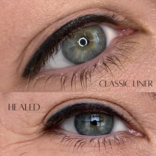 Classic Eyeliner Tattoo in Vancouver, WA.