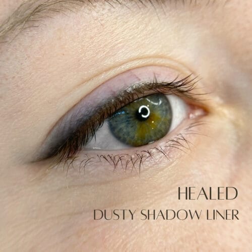 Dusty Shadow Eyeliner Tattoo at Daela Portland by Angela