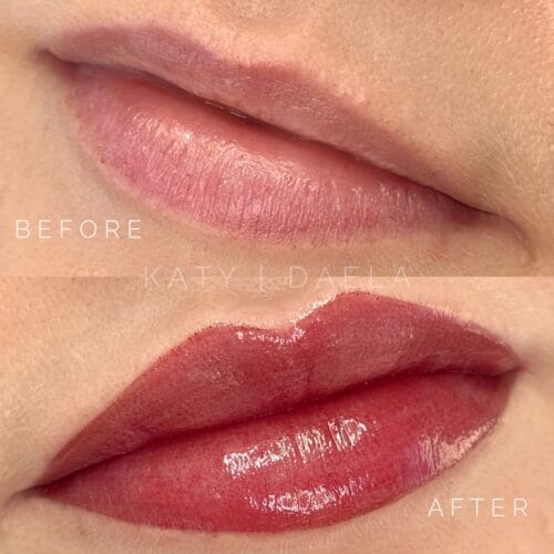 Lip Blush Tattoo at DAELA Scottsdale