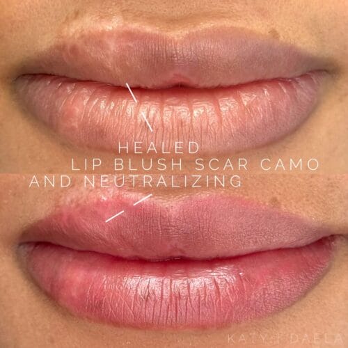 Lip Blush Tattoo at DAELA Scottsdale by Katy