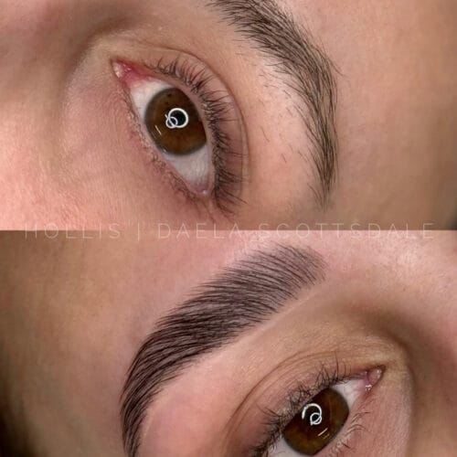 Brow Lamination in Scottsdale by Hollis at DAELA