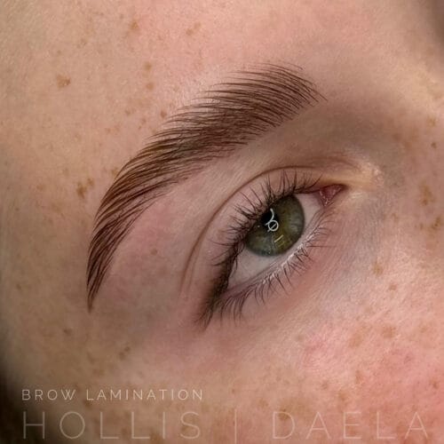 Brow Lamination in Scottsdale by Hollis at DAELA