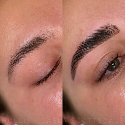 Brow Lamination in Scottsdale by Hollis at DAELA