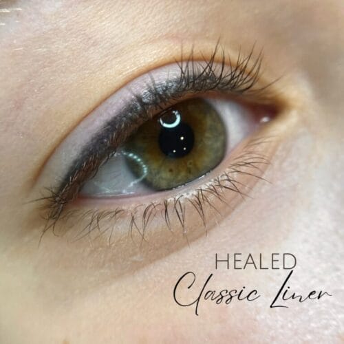 Classic Eyeliner tattoo DAELA Portland by Angela