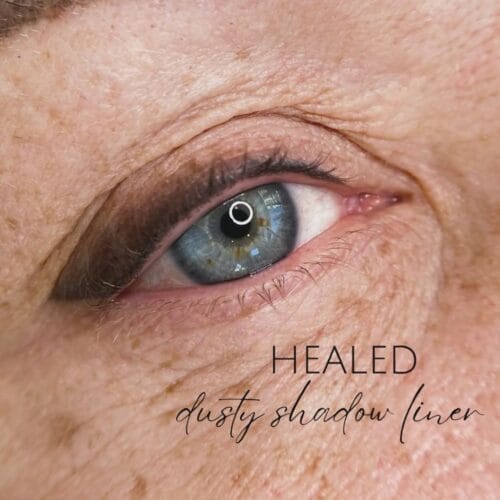 Dusty Shadow Eyeliner Tattoo at Daela Portland by Angela