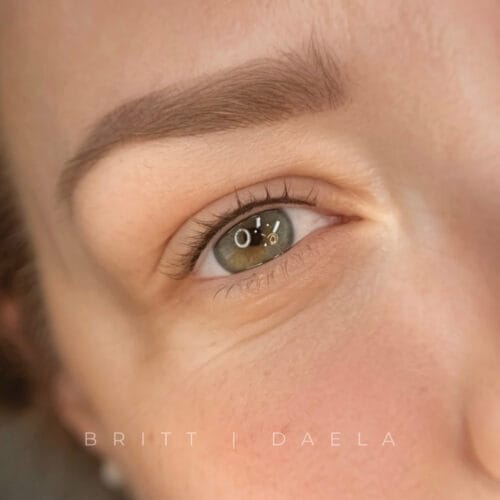 Lash Line Enhancement tattoo in Portland at DAELA by Britt