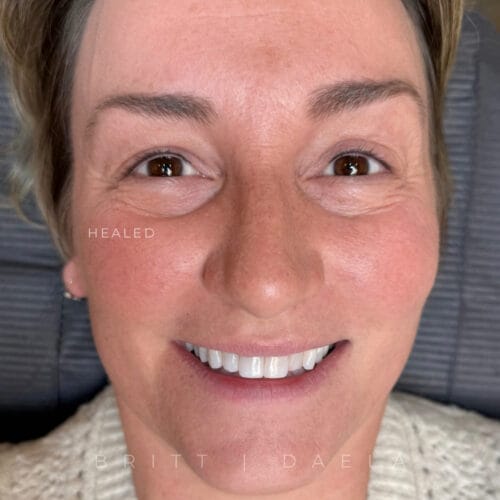 Classic & Winged Eyeliner Tattoo by Britt at DAELA