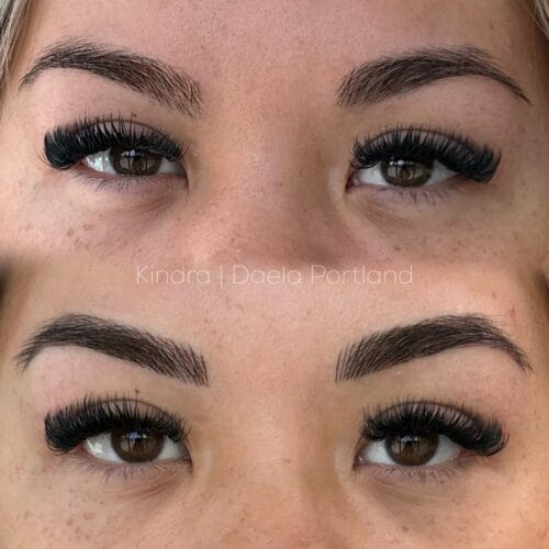 Microblading in Portland Oregon at DAELA Cosmetic Tattoo by Kindra