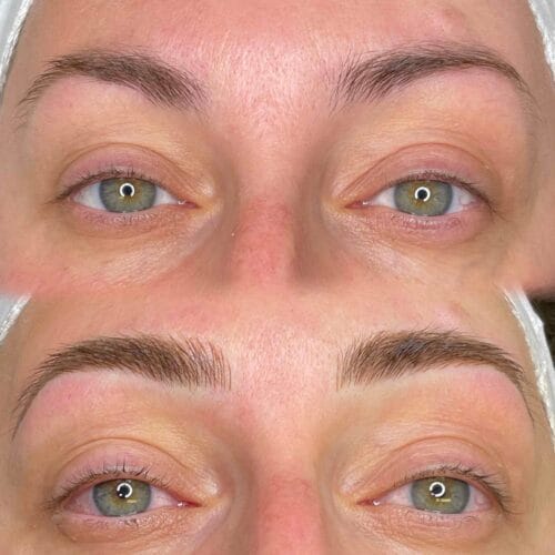 Microblading in Portland, Oregon at DAELA Cosmetic Tattoo by Kindra