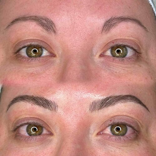 Microblading in Portland, Oregon at DAELA Cosmetic Tattoo by Kindra