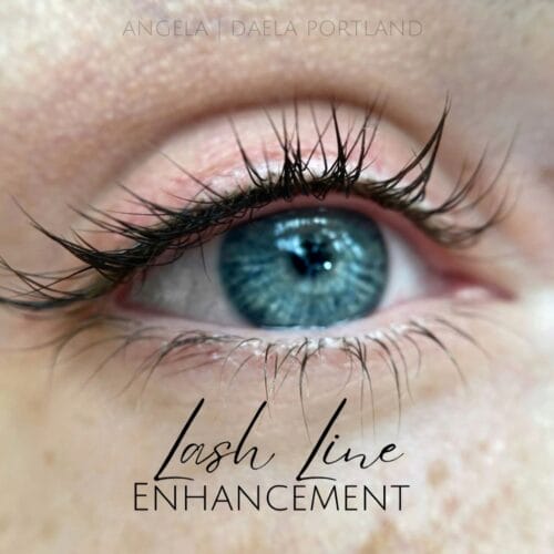 Lash Line Enhancement DAELA Portland by Angela