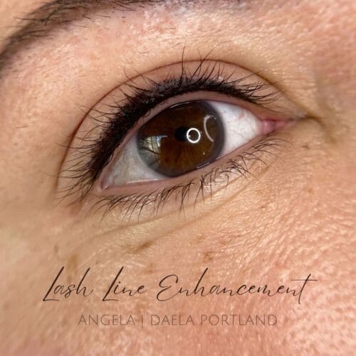 Lash Line Enhancement DAELA Portland by Angela