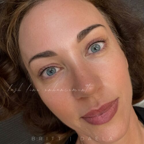 Lash Line Tattoo at DAELA Portland by Britt