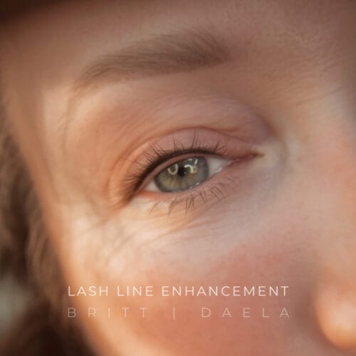 Lash Line Enhancement tattoo in Portland at DAELA by Britt