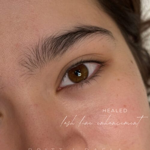 Lash Line Tattoo at DAELA Portland by Britt