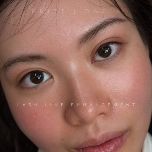 Lash Line Tattoo at DAELA Portland by Britt