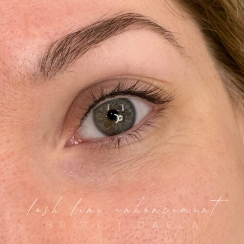 Lash Line Tattoo at DAELA Portland by Britt