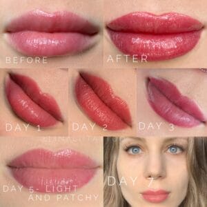 Lip Blush Tattoo Portland DAELA Lina Lip Blush Tattoo Portland DAELA Lina