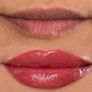 Lip Blush Tattoo Portland DAELA Lina Lip Blush Tattoo Portland DAELA Lina