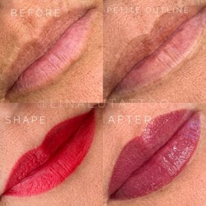 Lip Blush Tattoo Portland DAELA Lina Lip Blush Tattoo Portland DAELA Lina