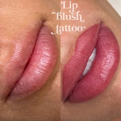 Lip Blush Tattoo DAELA Portland by Vivian