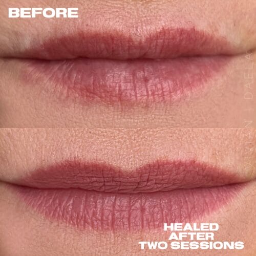 Lip Blush Tattoo DAELA Portland by Vivian