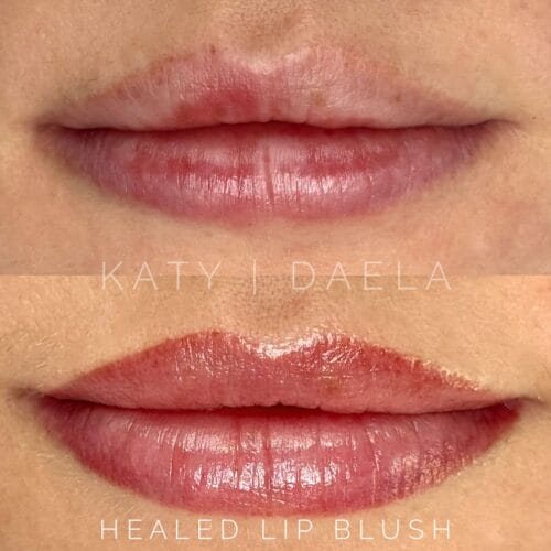 Lip Blush Tattoo at DAELA Scottsdale by Katy
