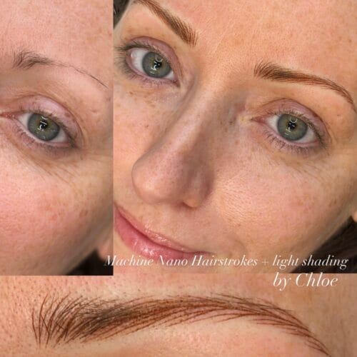 Machine Hairstrokes in Scottsdale at DAELA by Chloe