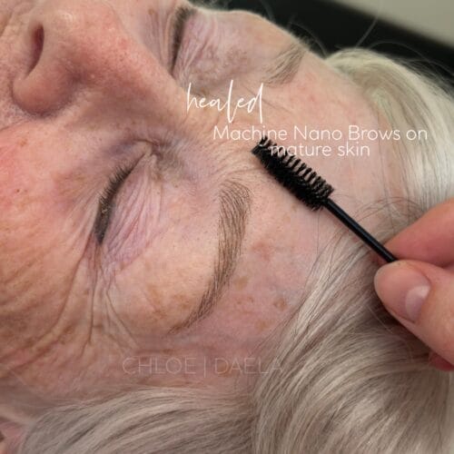 Machine Hairstrokes in Scottsdale at DAELA by Chloe