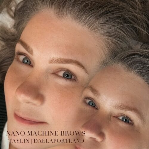 Machine Nano Brows in Portland by Taylin
