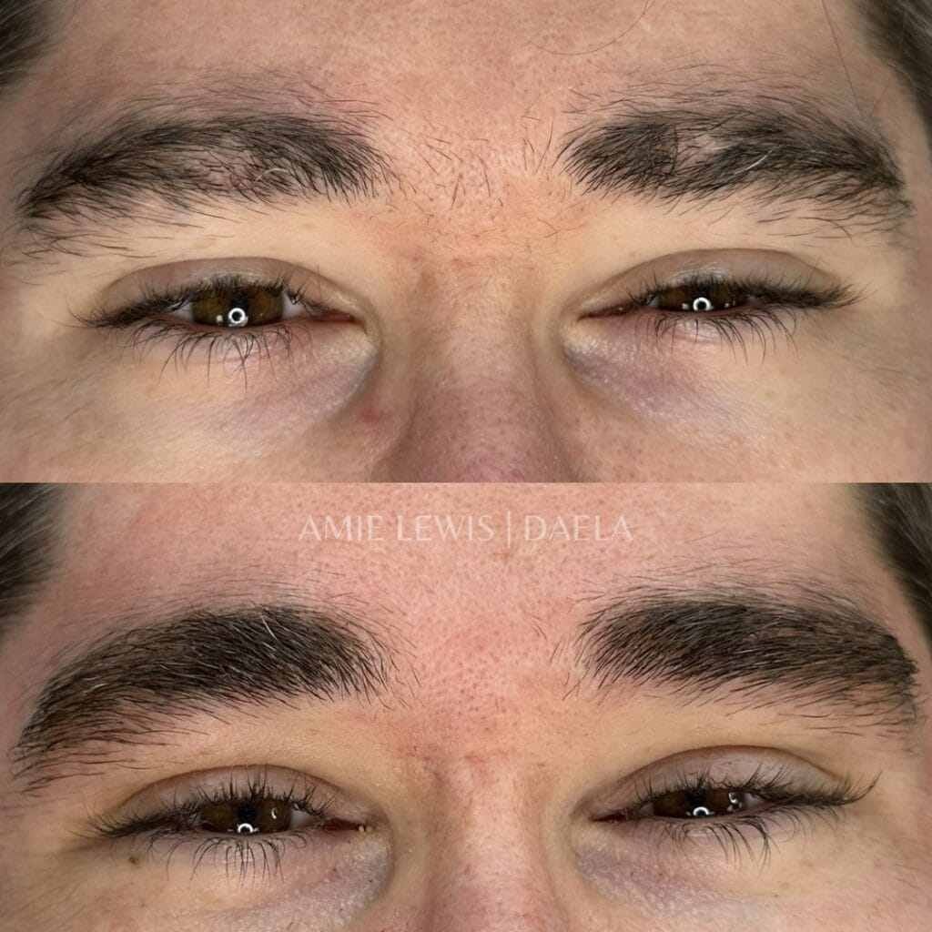 Men's Brow Tattoos in Portland at DAELA by Amie