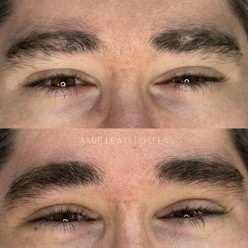 Men's Brow Tattoos in Portland at DAELA by Amie