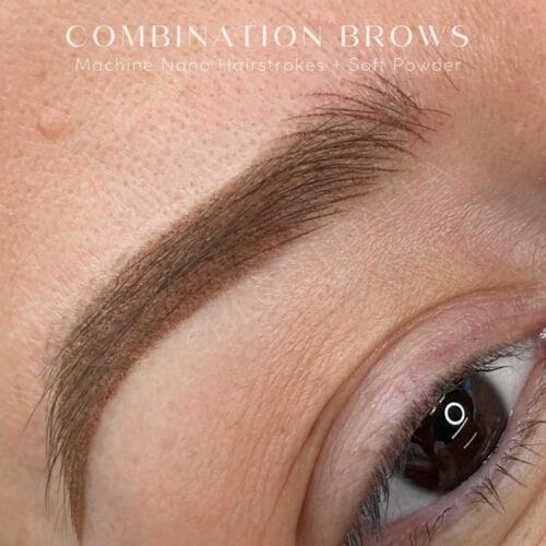 Combo Brows at DAELA Cosmetic Tattoo Scottsdale by Chloe