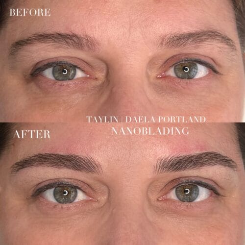 Nanoblading in Portland at DAELA by Taylin