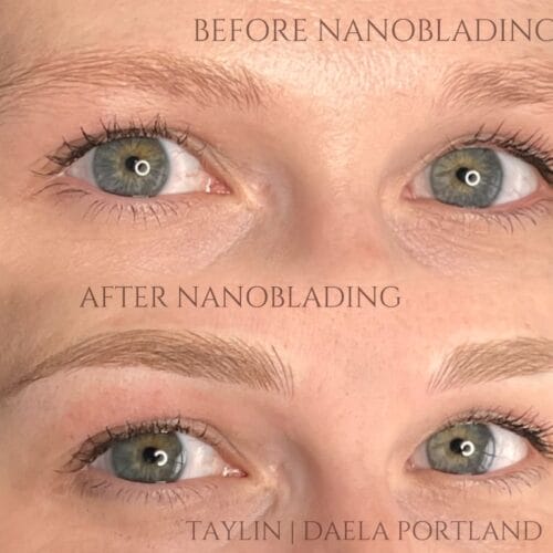 Nanoblading in Portland at DAELA by Taylin