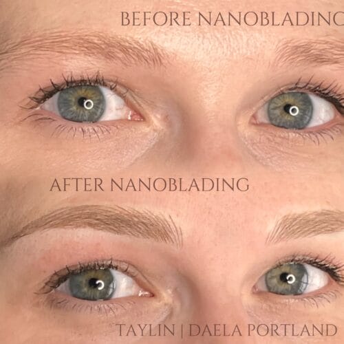 Nanoblading in Portland at DAELA by Taylin