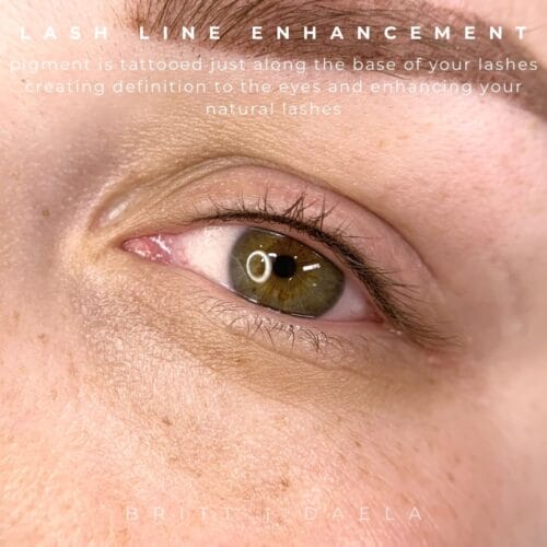 Lash Line Enhancement DAELA Portland by Britt