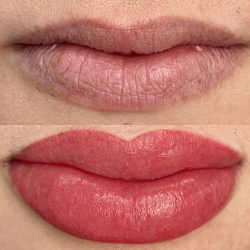 Lip Blush Tattoo DAELA Portland by Vivian