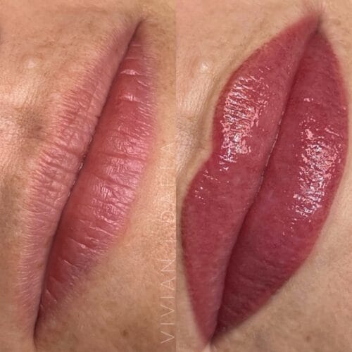 Lip Blush Tattoo DAELA Portland by Vivian