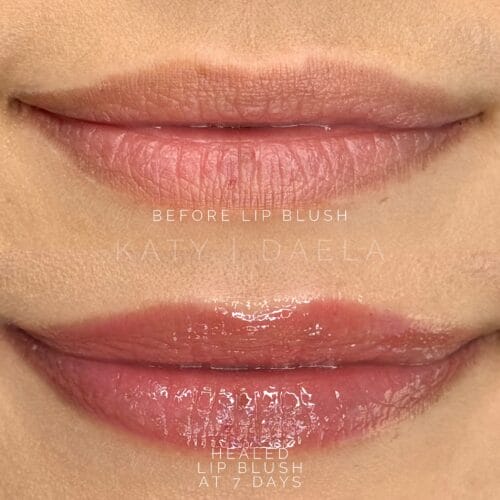 Lip Blush Tattoo in Scottsdale at DAELA by Katy
