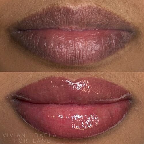 Lip Blush Tattoo DAELA Portland by Vivian