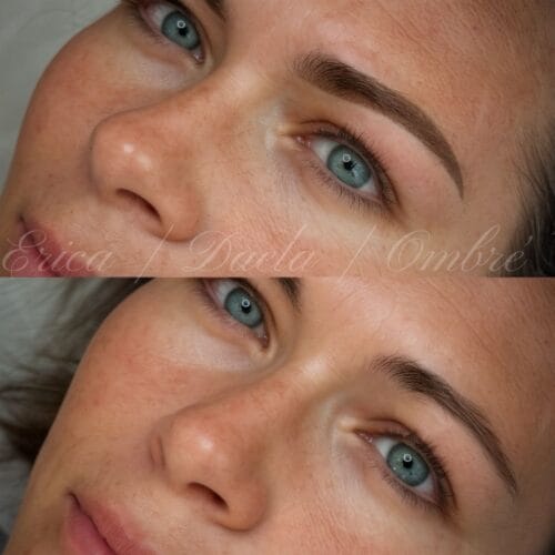 Ombre Brows at DAELA Portland by Erica