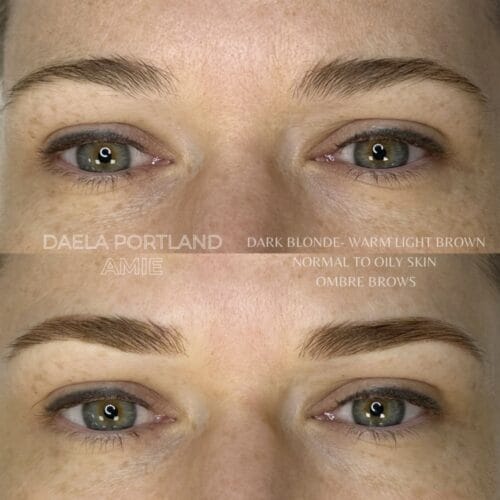 Ombre Brows in Portland at DAELA by Amie