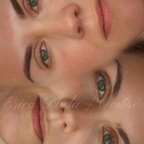 Ombre Brows at DAELA Portland by Erica