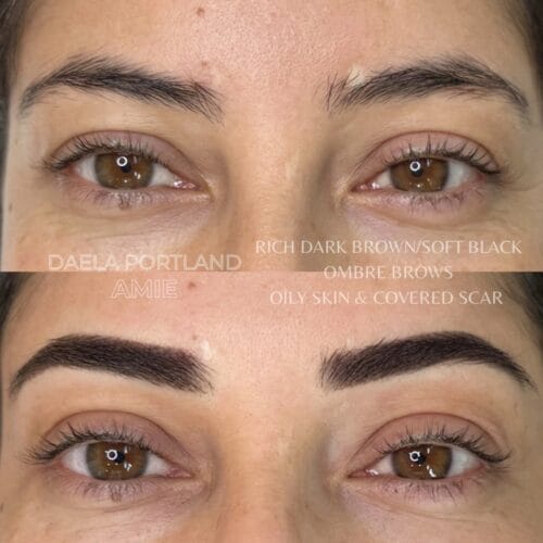 Ombre Brows in Portland at DAELA by Amie