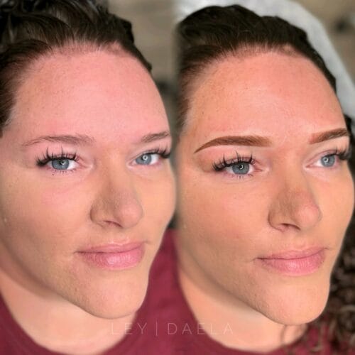 Ombre Powder Brows in Scottsdale at DAELA