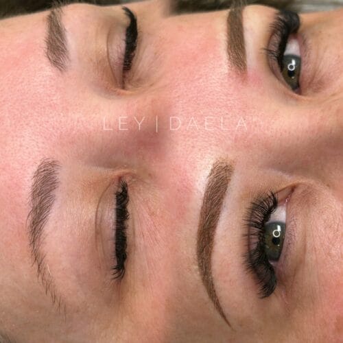 Ombre Powder Brows in Scottsdale at DAELA