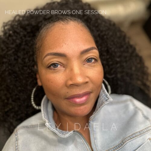 Ombre Powder Brows in Scottsdale at DAELA