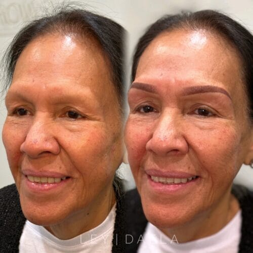 Ombre Powder Brows in Scottsdale at DAELA