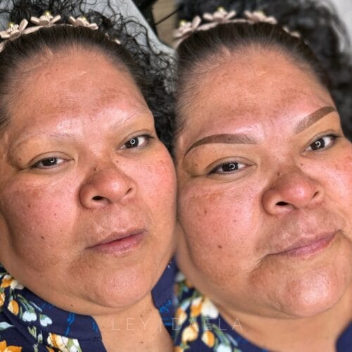 Ombre Powder Brows in Scottsdale at DAELA